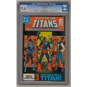 Tales of the Teen Titans #44 CGC 9.6 (W) *0266252013*