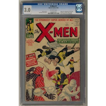 X-Men #1 CGC 3.0 (OW) *0266697001*