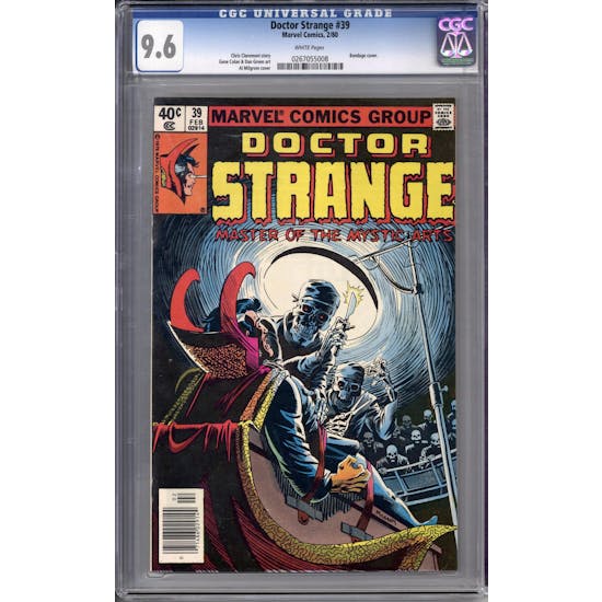 Doctor Strange #39 CGC 9.6 (W) *0267055008*