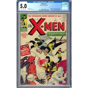 X-Men #1 CGC 5.0 (OW) *0267221002*