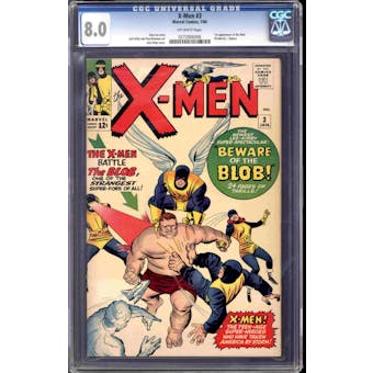 X-Men #3 CGC 8.0 (OW) *0272806006*