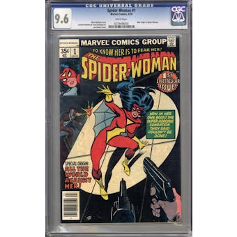 Spider-Woman #1 CGC 9.6 (W) *0278498026*