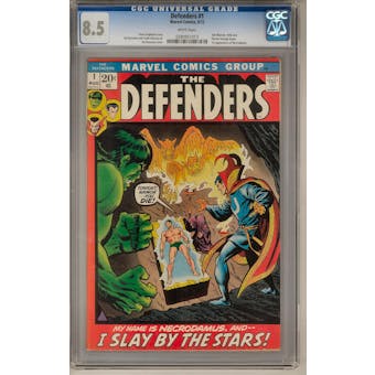 Defenders #1 CGC 8.5 (W) *0280951013*