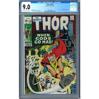 Thor #180 CGC 9.0 (OW-W) *0281671003*