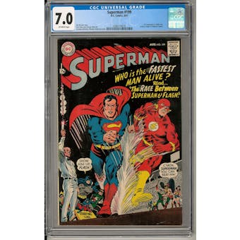 Superman #199 CGC 7.0 (OW) *0286174018*