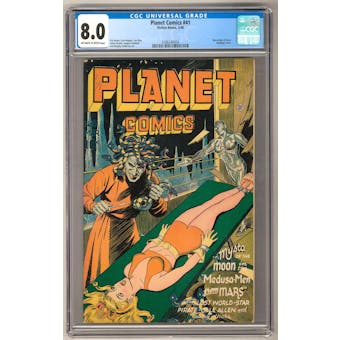 Planet Comics #41 CGC 8.0 (OW-W) *0286240004*