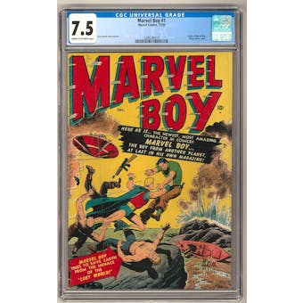 Marvel Boy #1 CGC 7.5 (C-OW) *0286240010*