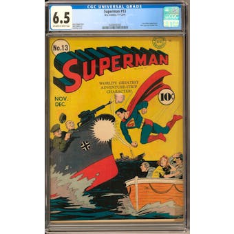 Superman #13 CGC 6.5 (OW-W) *0288402003*