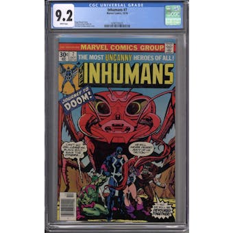 Inhumans #7 CGC 9.2 (W) *0290733025*