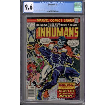 Inhumans #9 CGC 9.6 (W) *0290733027*