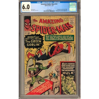 Amazing Spider-Man #14 CGC 6.0 (OW-W) *0291406011*