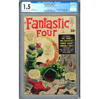Fantastic Four #1 CGC 1.5 (C-OW) *0297670001* (Reed Buy)