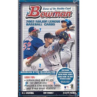 2002 Bowman Baseball Hobby Box