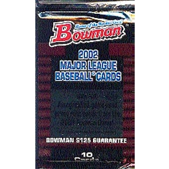 2002 Bowman Baseball Hobby Pack