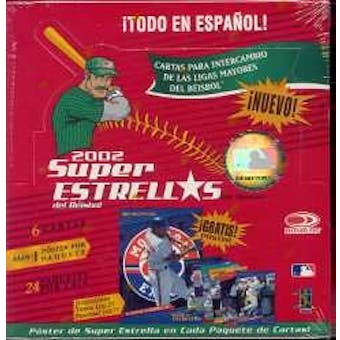 2002 Donruss Super Estrellas Spanish Baseball Hobby Box