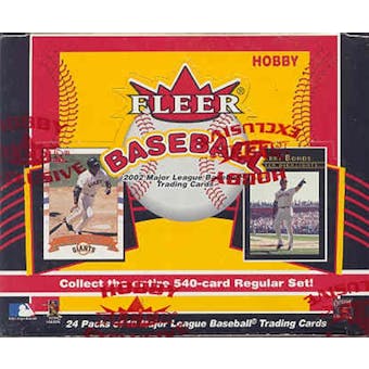 2002 Fleer Baseball Hobby Box