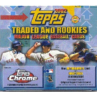 2002 Topps Traded & Rookies Baseball Jumbo Box