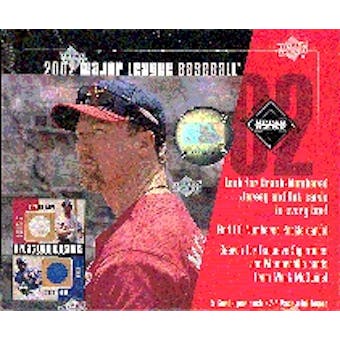 2002 Upper Deck Diamond Connection Baseball Hobby Box