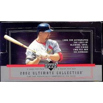 2002 Upper Deck Ultimate Collection Baseball Hobby Box