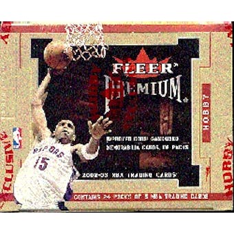 2002/03 Fleer Premium Basketball Hobby Box