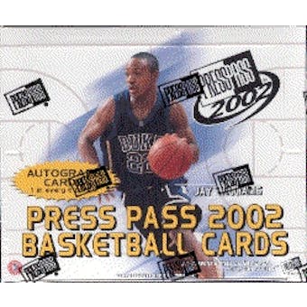 2002/03 Press Pass Basketball Hobby Box