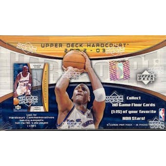 2002/03 Upper Deck Hardcourt Basketball Hobby Box