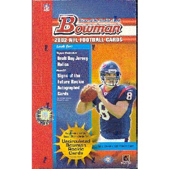 2002 Bowman Football Hobby Box