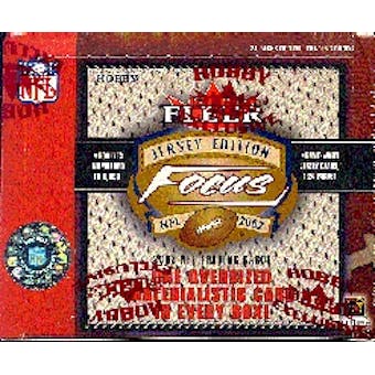 2002 Fleer Focus Football Hobby Box