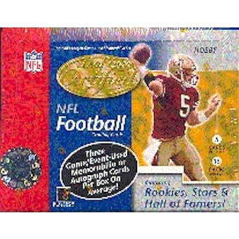 2002 Leaf Certified Materials Football Hobby Box