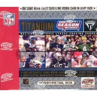 2002 Pacific Private Stock Titanium Postseason Edition Football Hobby Box