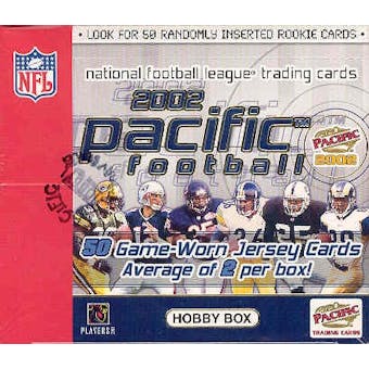 2002 Pacific Football Hobby Box