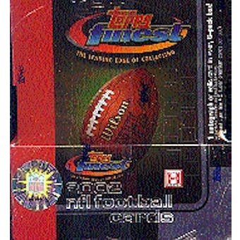 2002 Topps Finest Football Hobby Box