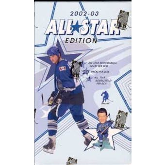 2002/03 Be A Player All-Star Edition Hockey Hobby Box