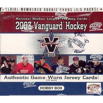 2002/03 Pacific Vanguard Hockey Hobby Box