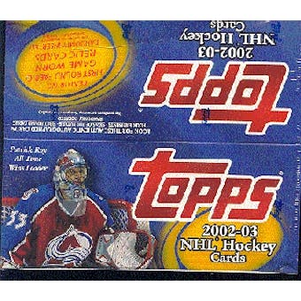 2002/03 Topps Hockey 24 Pack Box