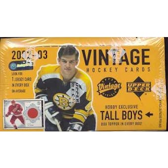 2002/03 Upper Deck Vintage Hockey Hobby Box