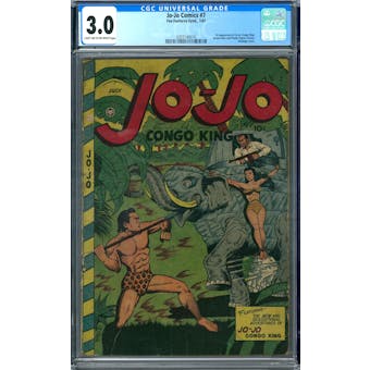 Jo-Jo Comics #7 CGC 3.0 (LT-OW) *0303140016*