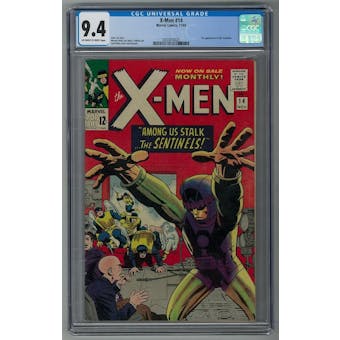X-Men #14 CGC 9.4 (OW-W) *0303916025*