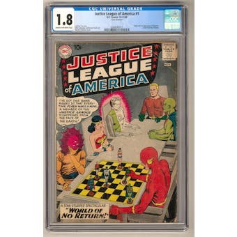 Justice League of America #1 CGC 1.8 (C-OW) *0304245011*