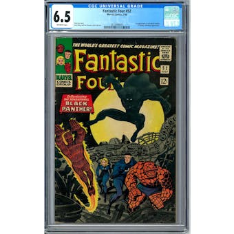Fantastic Four #52 CGC 6.5 (OW) *0310099005*