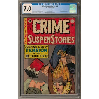 Crime SuspenStories #22 CGC 7.0 (OW-W) *0314151002*