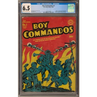 Boy Commandos #1 CGC 6.5 (C-OW) *0314174003*