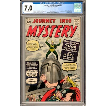 Journey Into Mystery #85 CGC 7.0 (W) *0318783021*