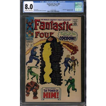 Fantastic Four #67 CGC 8.0 (OW-W) *00319575002*