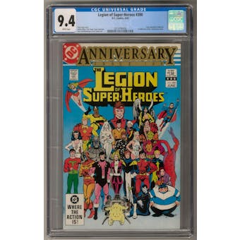 Legion of Super-Heroes #300 CGC 9.4 (W) *0319794006*