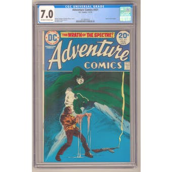 Adventure Comics #431 CGC 7.0 (OW-W) *0319804054*