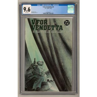 V for Vendetta #9 CGC 9.6 (W) *0319804071*