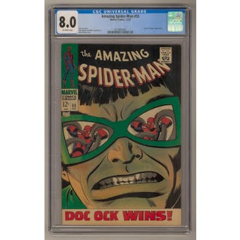 Amazing Spider-Man #55 CGC 8.0 (OW) *0319805005*