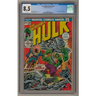 Incredible Hulk #163 CGC 8.5 (W) *0319839012*