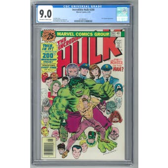 Incredible Hulk #200 CGC 9.0 (OW-W) *0319839017*